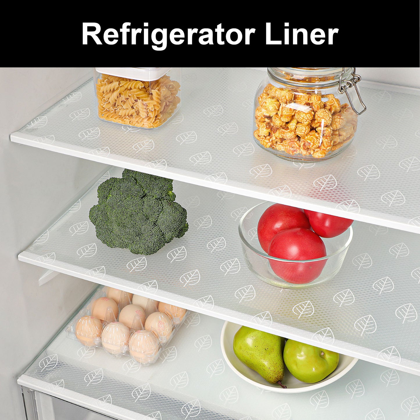 Cooyes Shelf and Drawer Liners for Kitchen Cabinets, Non Adhesive Cabinet Liner, EVA Waterproof Durable Non-Slip Drawer Mats for Shelves, Refrigerator, Storage, Desks