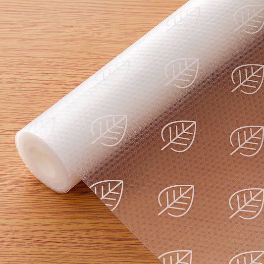 Cooyes Shelf and Drawer Liners for Kitchen Cabinets, Non Adhesive Cabinet Liner, EVA Waterproof Durable Non-Slip Drawer Mats for Shelves, Refrigerator, Storage, Desks