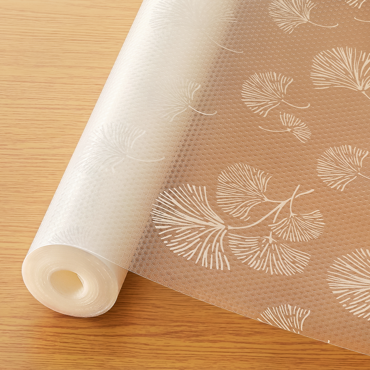 Cooyes Shelf Liner, Non Adhesive Drawer and Cabinet Liner, EVA Washable Oil-Proof Shelf Paper for Kitchen Cabinets, Refrigerator, Storage, Desks with Modern Pattern