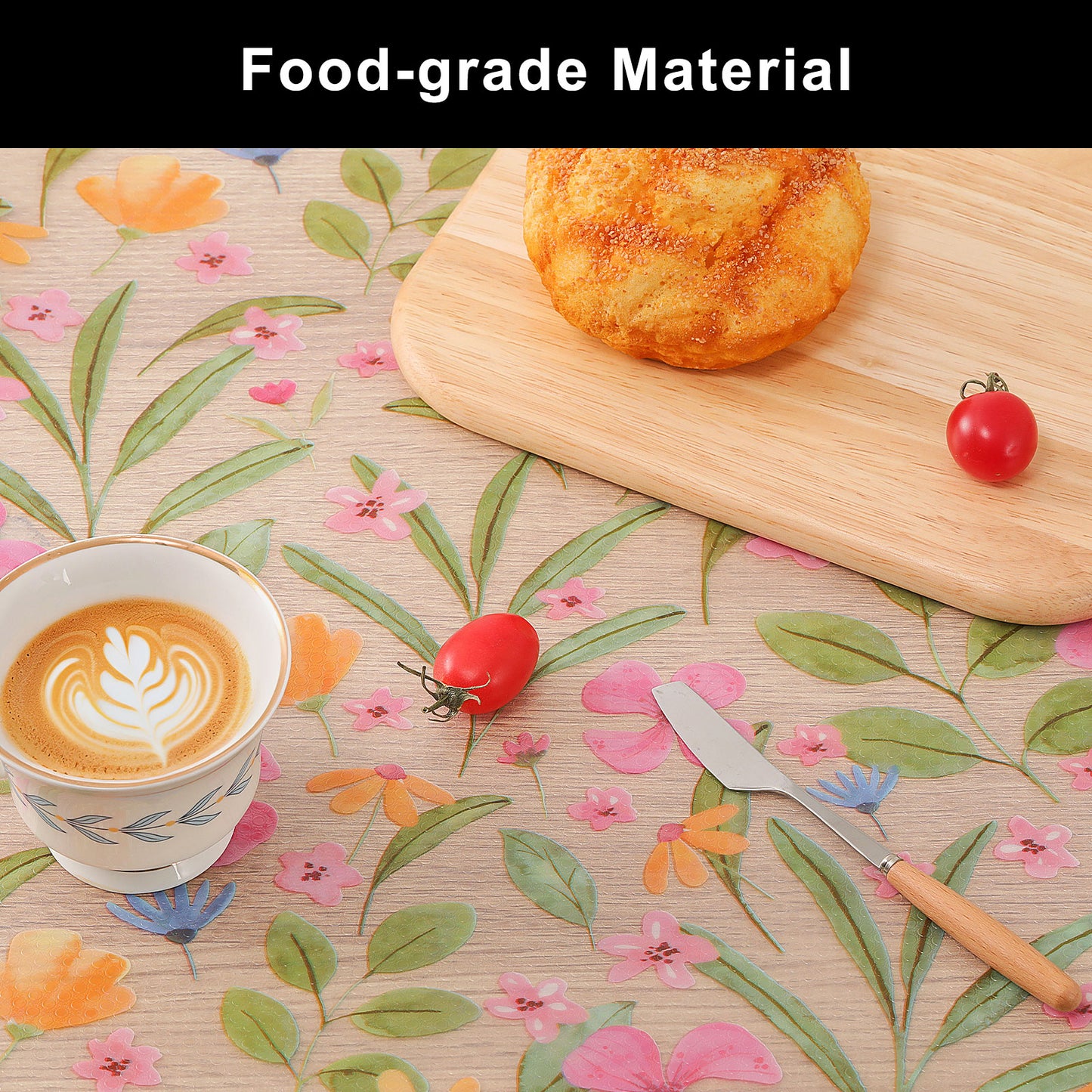 Cooyes Shelf Liner – Premium Non-Adhesive Cabinet & Drawer Liner for Kitchen – Waterproof Shelf Paper with Modern Pattern – Durable EVA Cabinet Mat – Easy to Cut