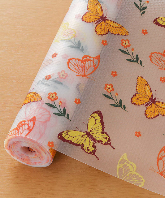 Cooyes Shelf Liner – Non-Adhesive Shelf Liners for Kitchen Cabinets – Waterproof Shelf Paper with Modern Pattern – Durable EVA Cabinet Liners（副本）