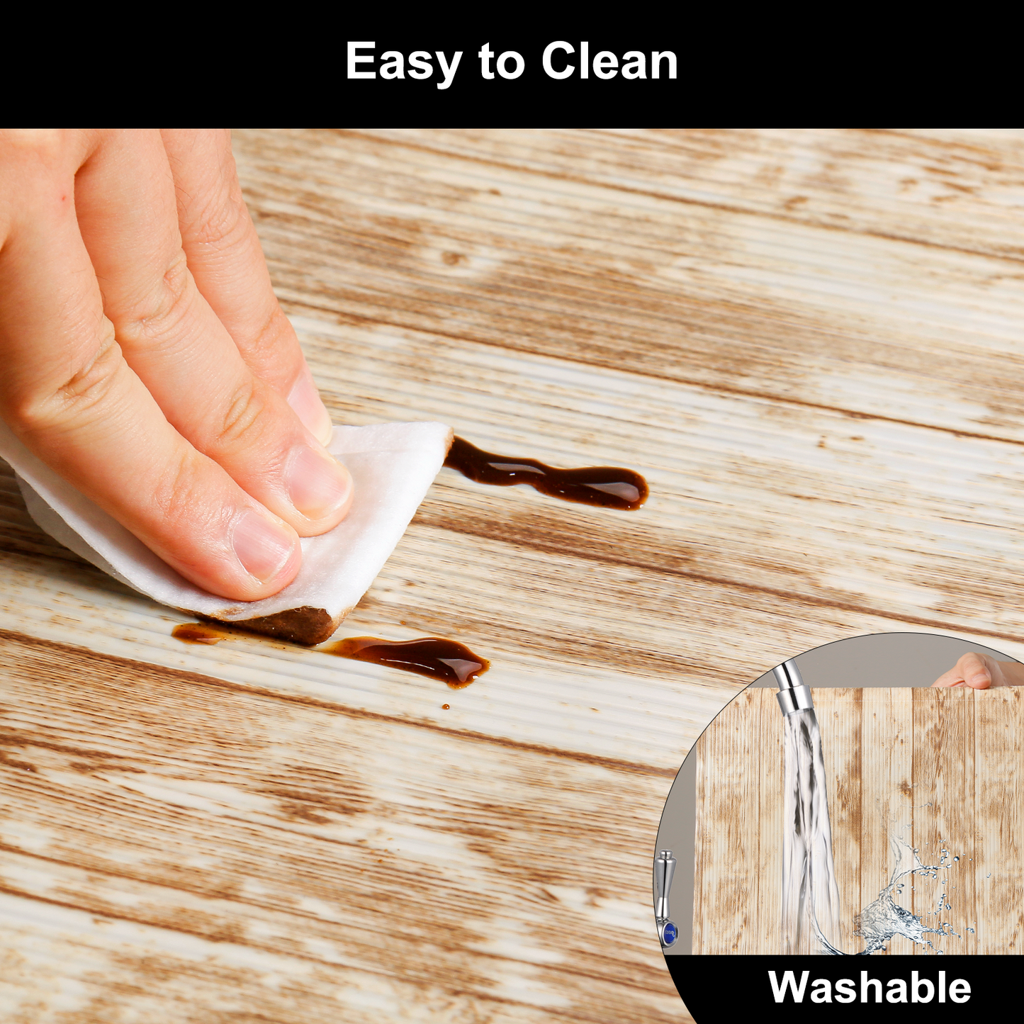 Cooyes Shelf Liner – Premium Non-Adhesive Cabinet & Drawer Liner for Kitchen – Waterproof Shelf Paper with Modern Pattern – Durable EVA Cabinet Mat – Easy to Cut